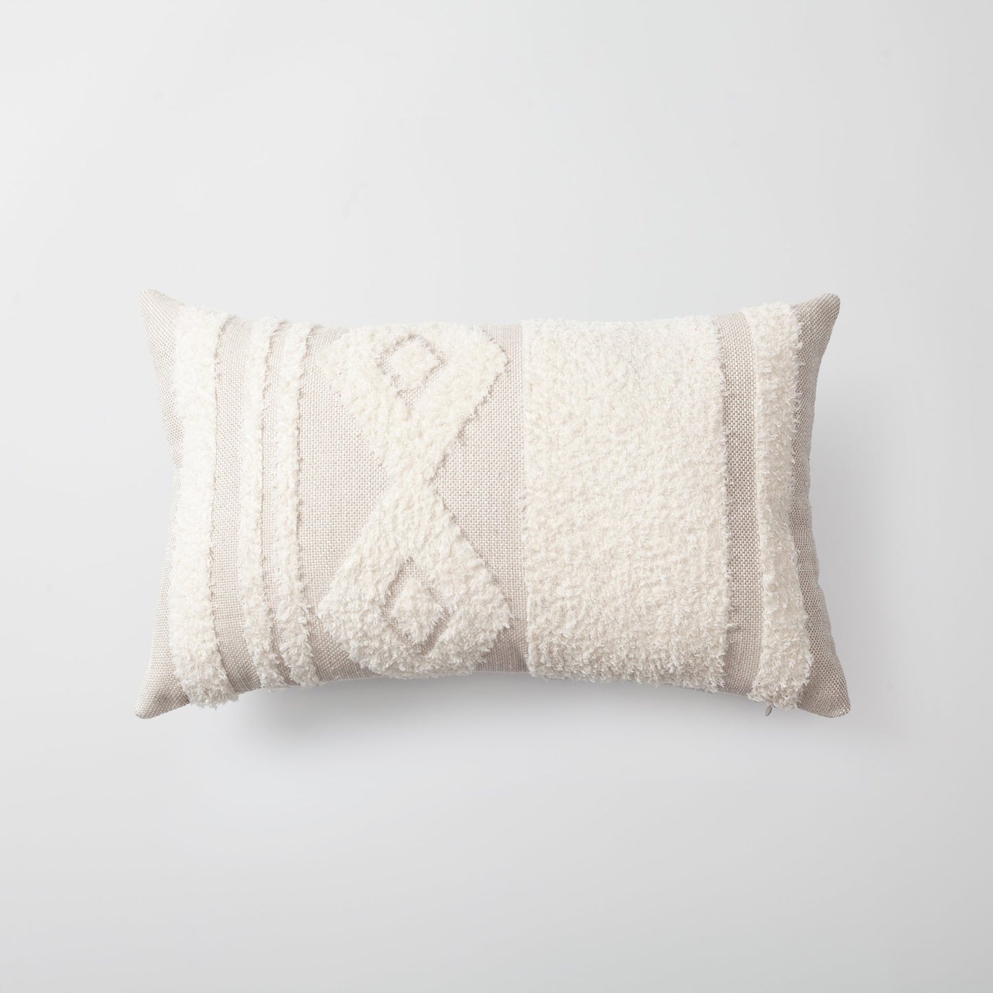 Quba - Ethnic Patterned Linen Pillow 12x20 Inch (Cover Only)