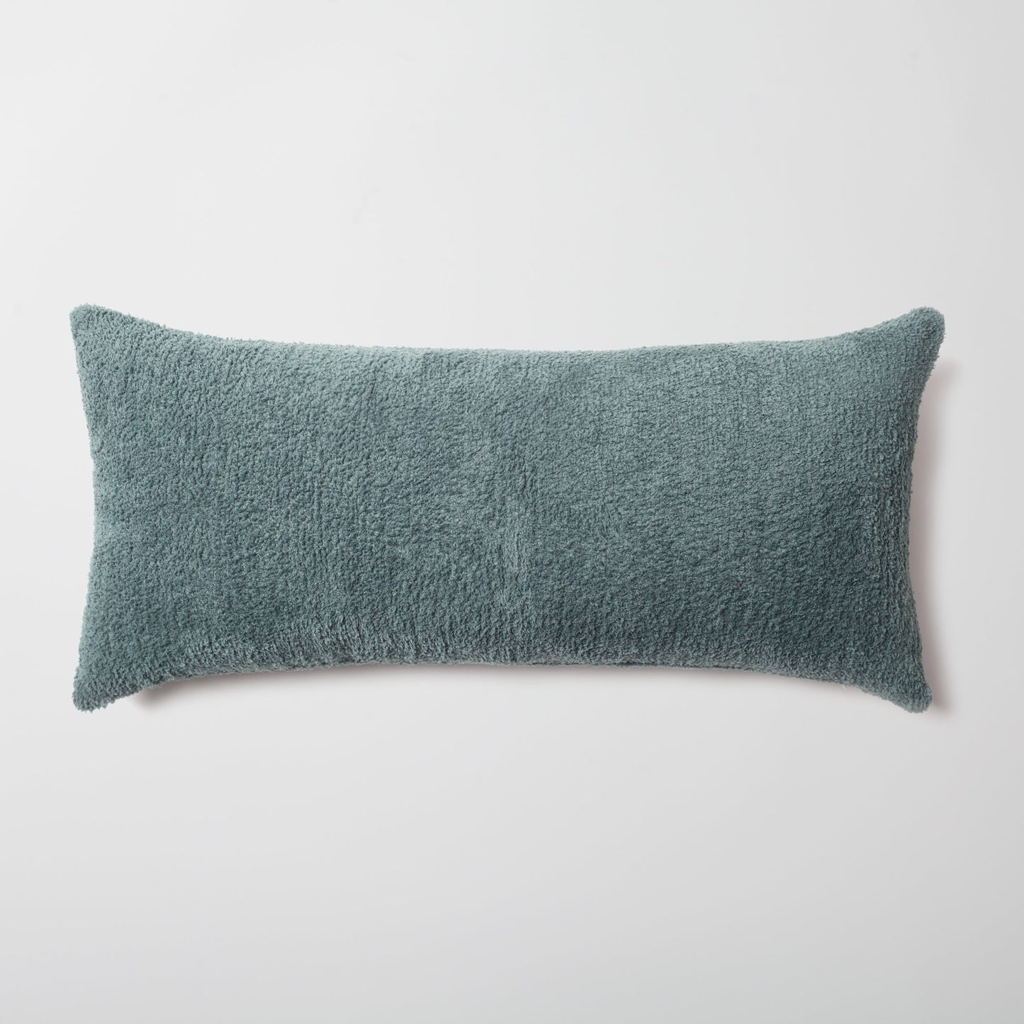 Cozy - Sheepskin Texture Fluffy Cushion 14x28 Inch - Petrol (Cover Only)