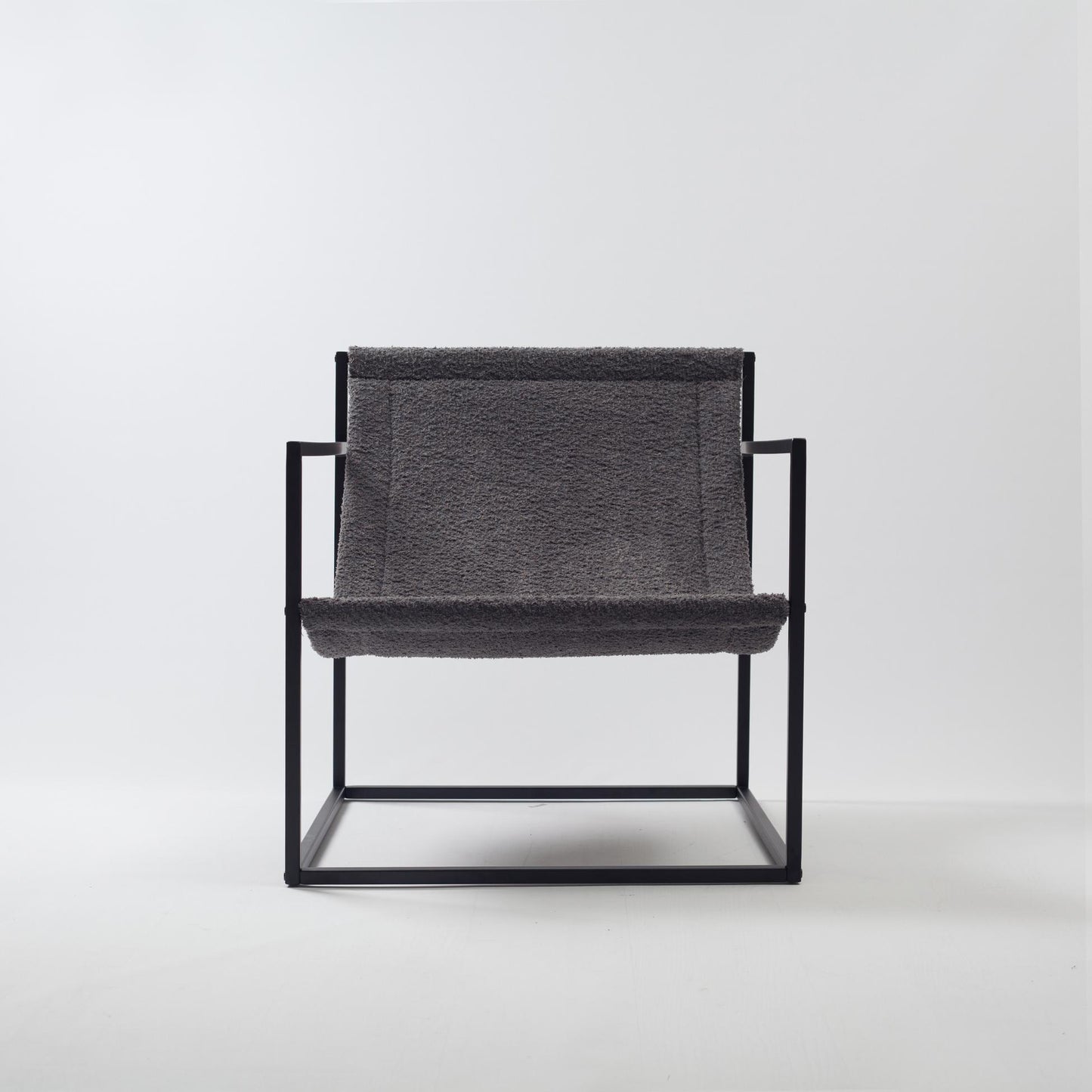 Bernie Chair Metal Seat - Anthracite