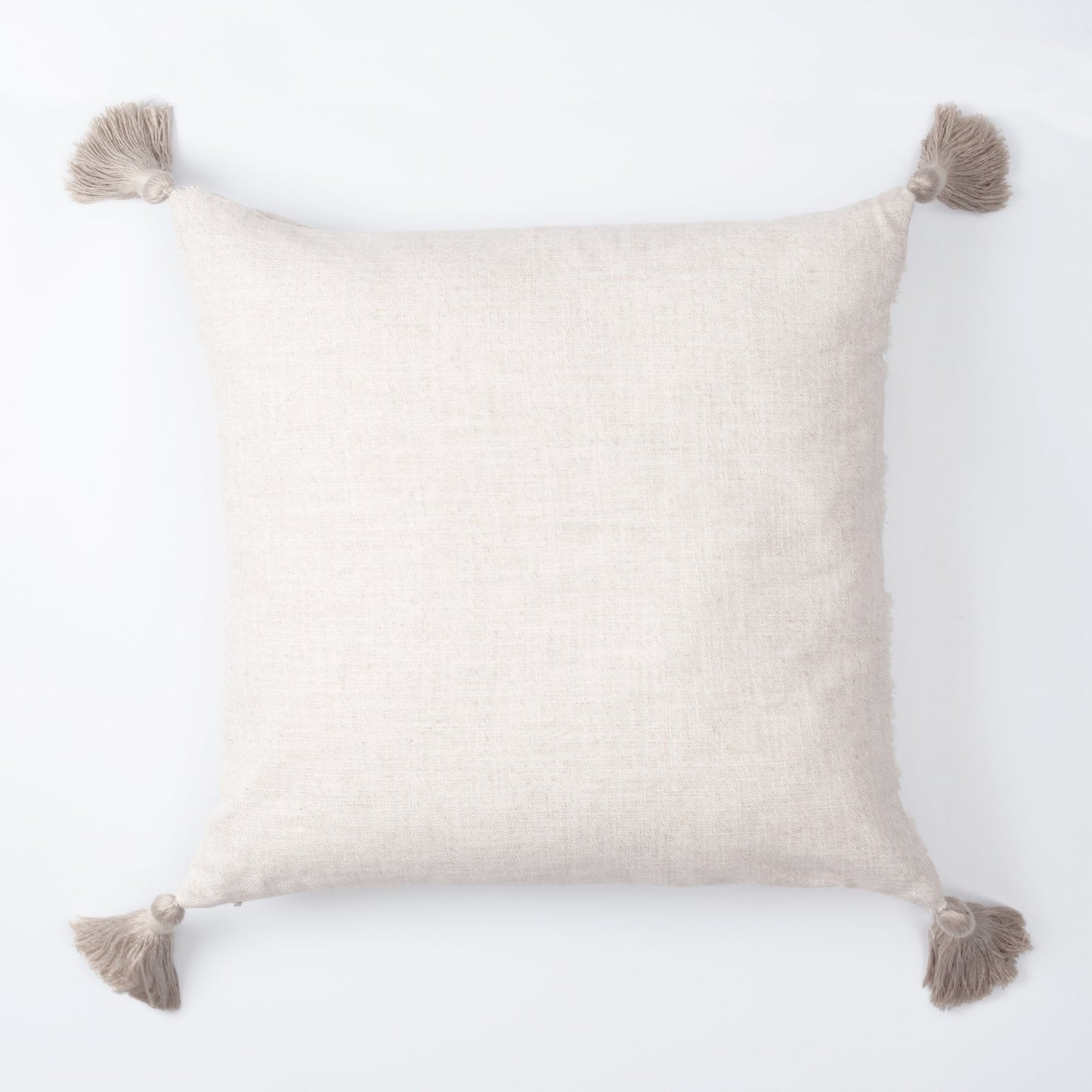 Quba - Ethnic Patterned Linen Pillow 20x20 Inch (Cover Only)