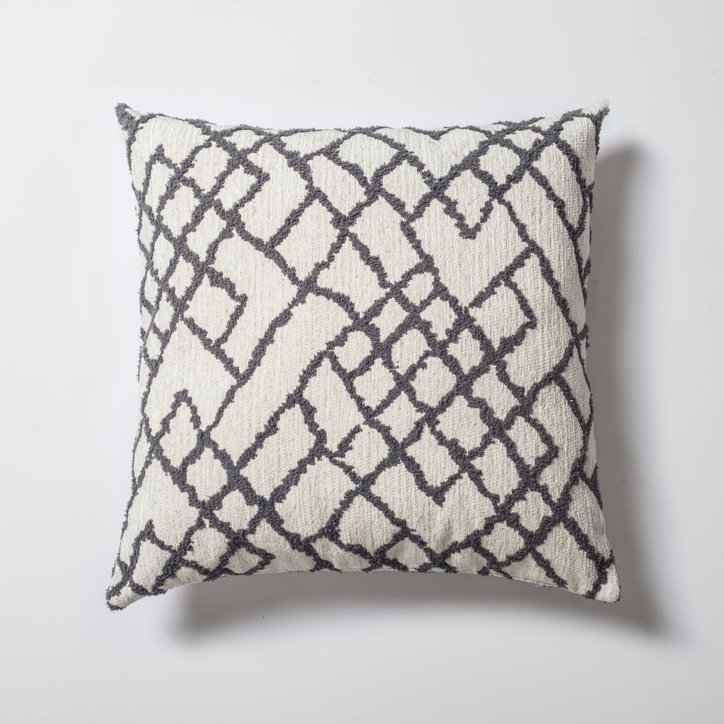 Cozy & Maya - Decorative Pillow - 3-piece Combo Set - Gray (Cover Only)