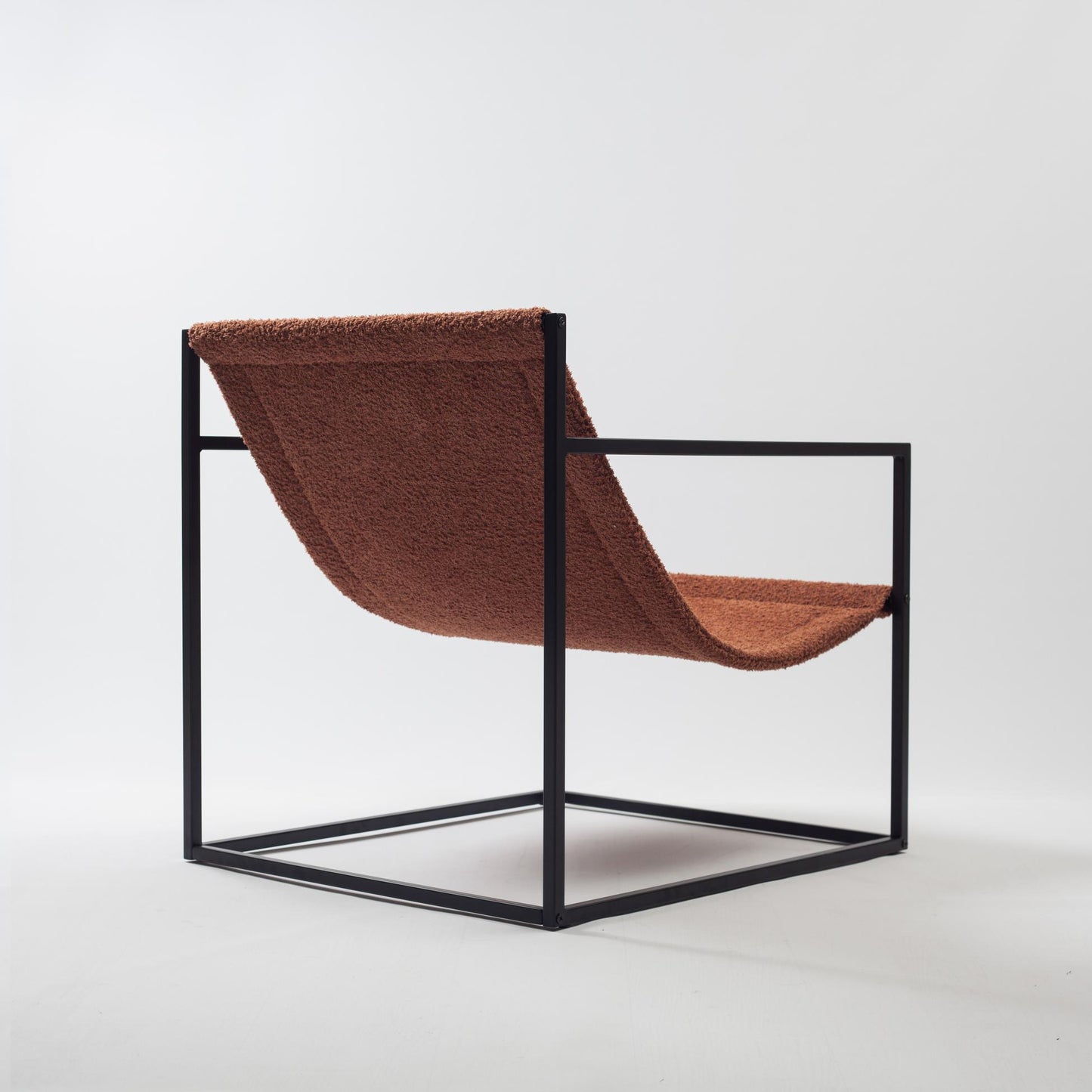 Bernie Chair Metal Seat - Brown