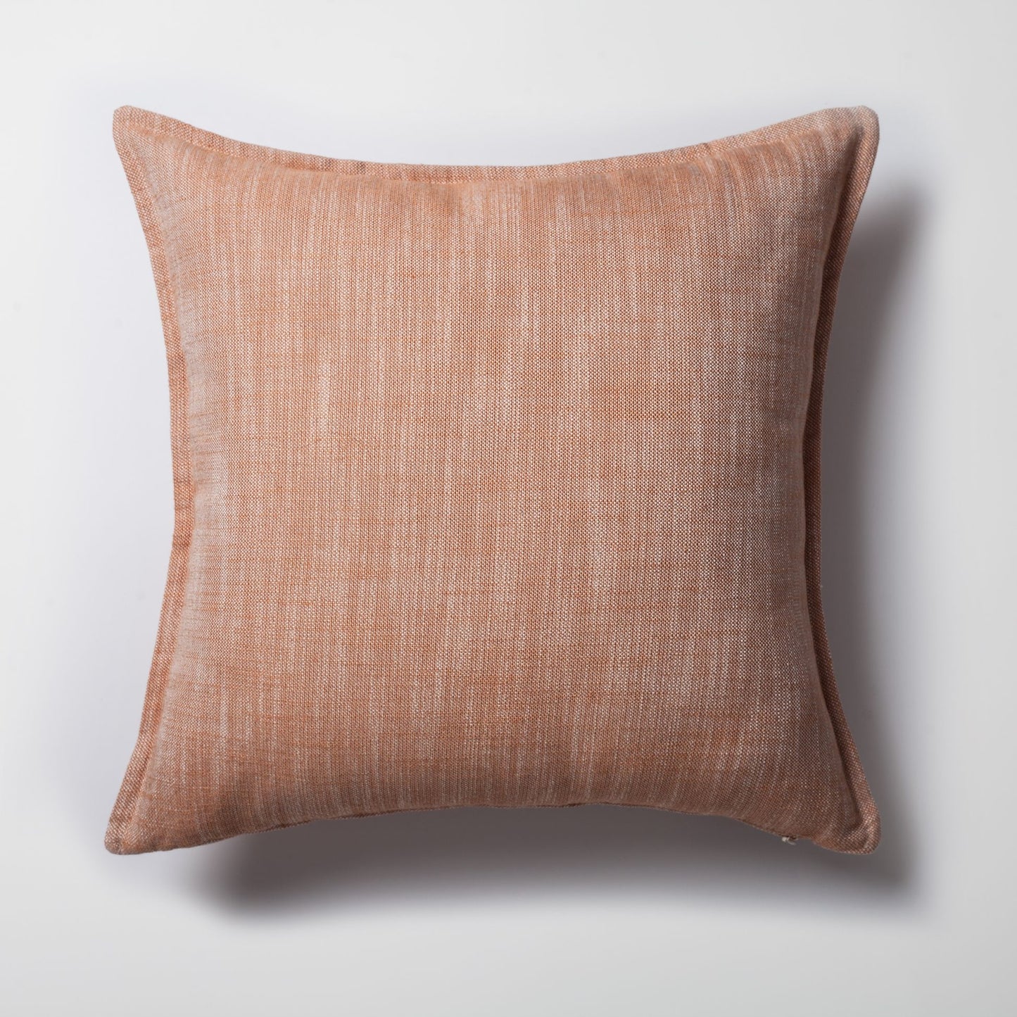 Porto - Linen Square Pillow 20x20 Inch - Orange (Cover Only)