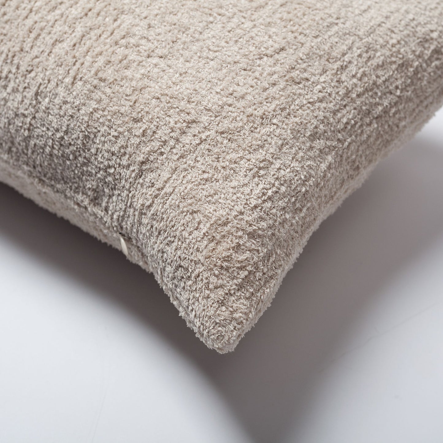 Cozy - Sheepskin Texture Fluffy Cushion 14x28 Inch - Beige (Cover Only)