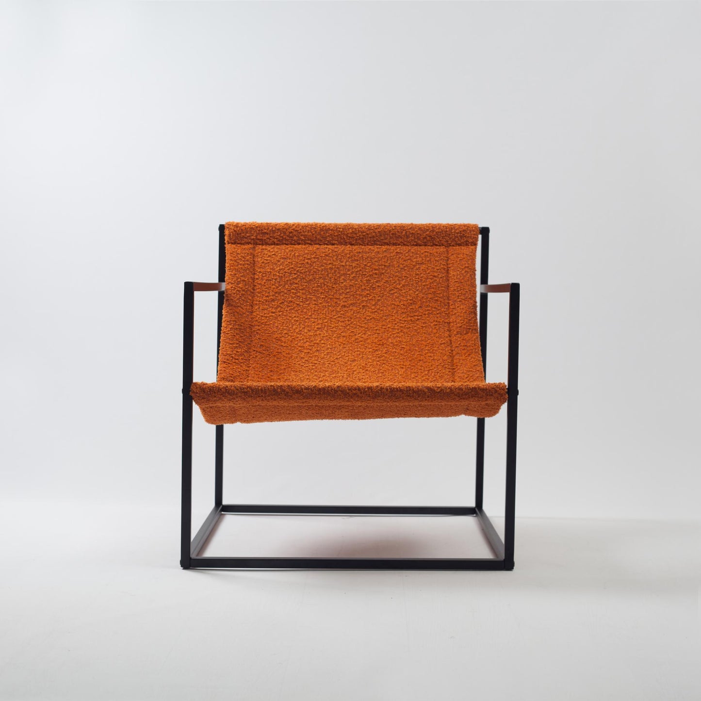 Bernie Chair Metal Seat - Orange