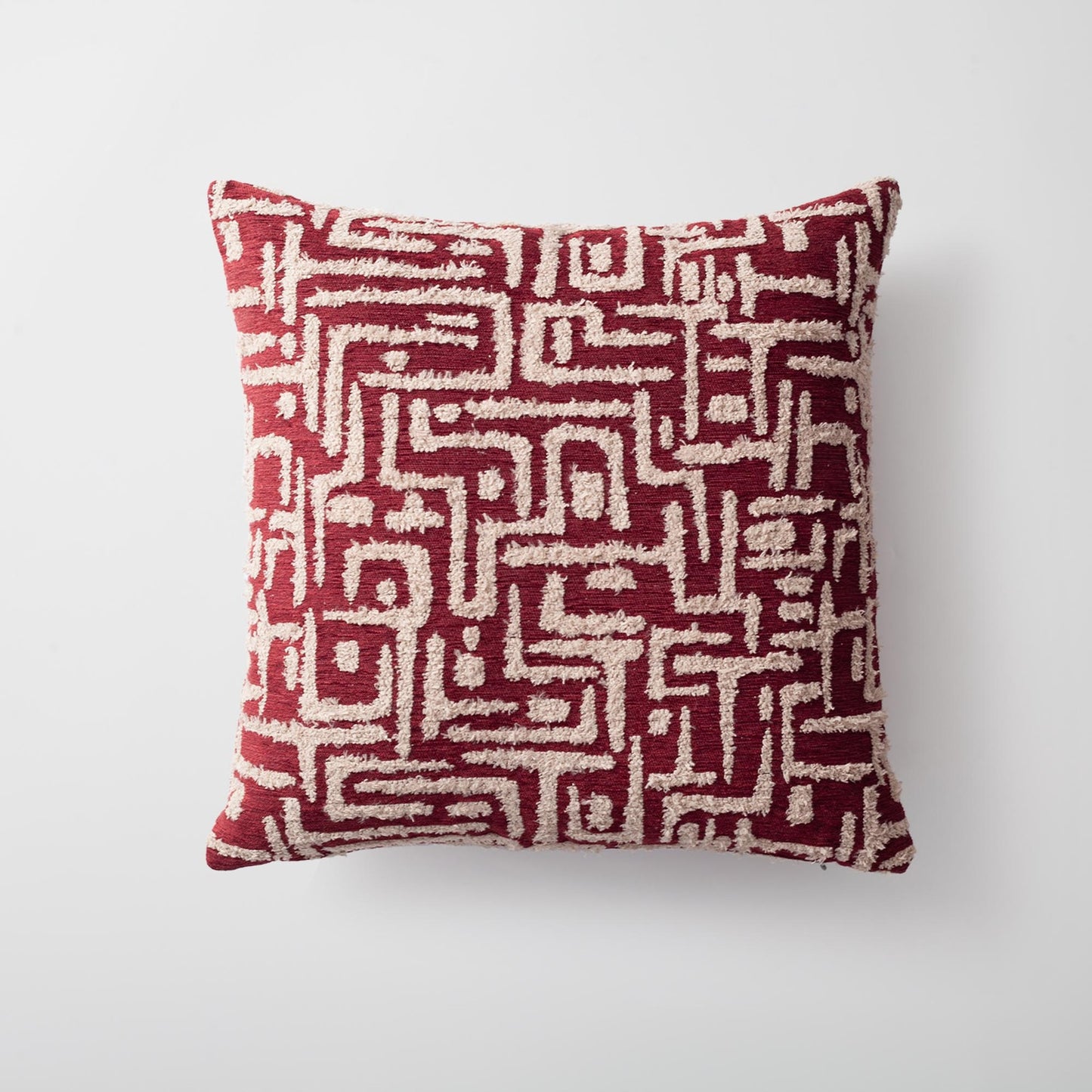 Eliza & Sense - Decorative Pillow - Set of 3 - Burgundy