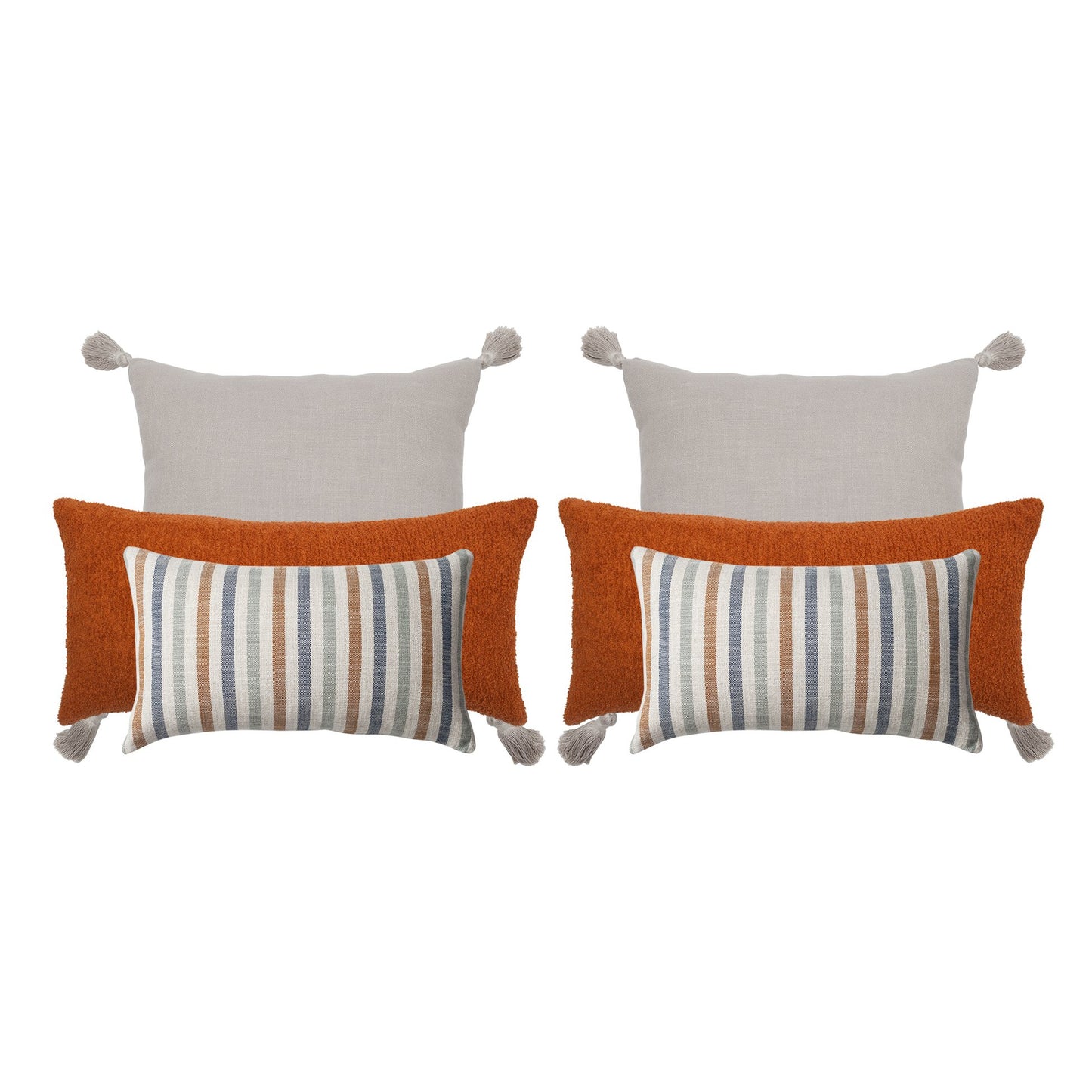Loom & Cozy & Capri - 6-Piece Combo Linen Set (Cover Only)