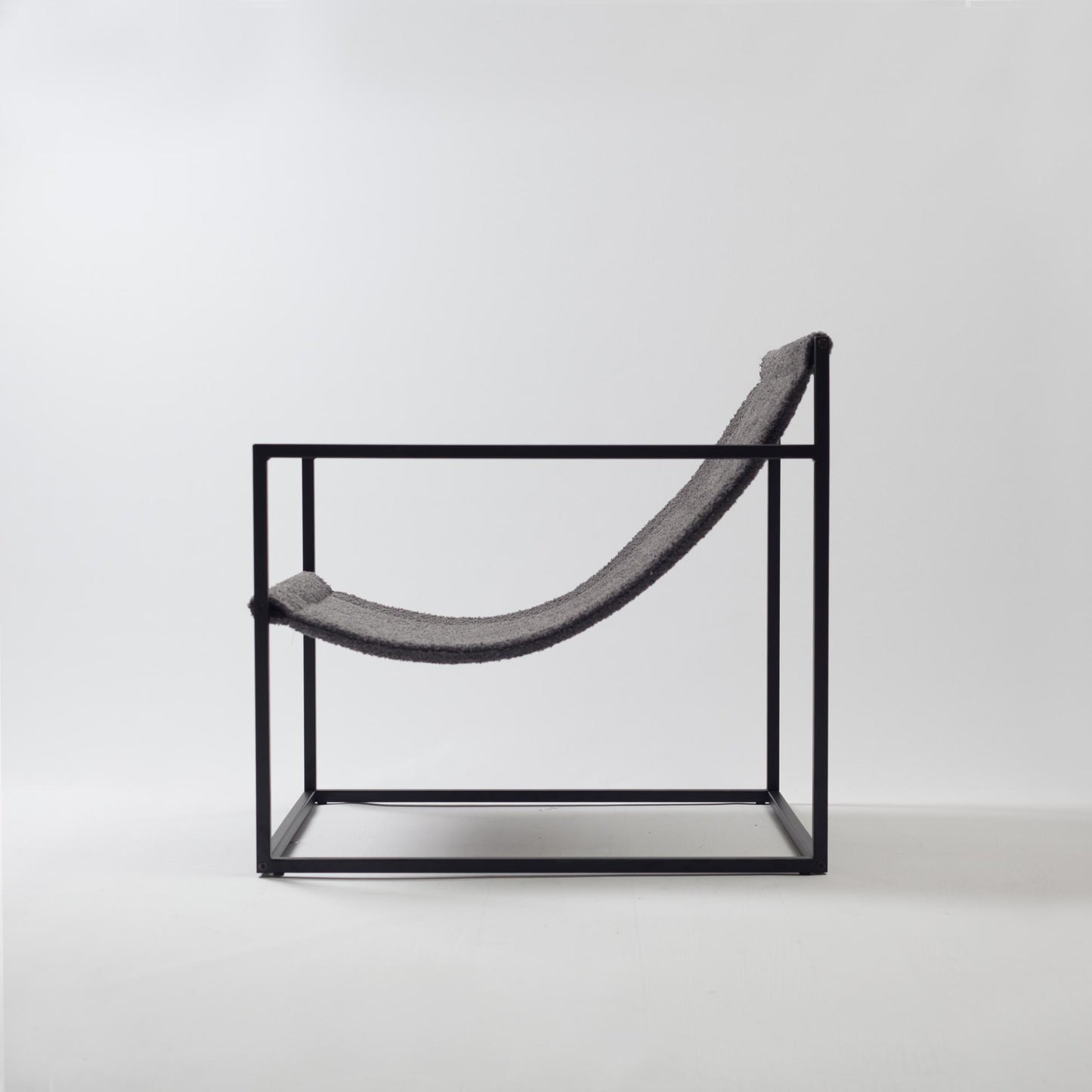 Bernie Chair Metal Seat - Anthracite