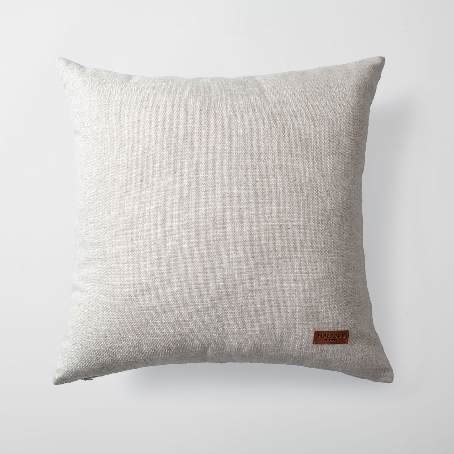 Combos - Linen Floor and Woven Patterned Throw Pillow 50x50 Navy Blue