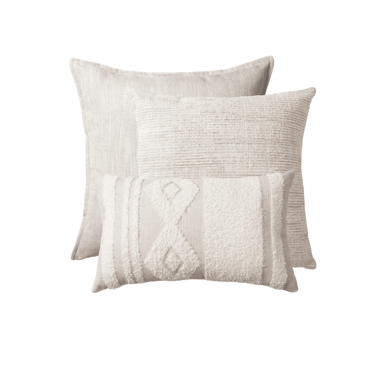 Porto & Lanzo - Decorative Pillow - 3-Piece Combo Set (Cover Only)