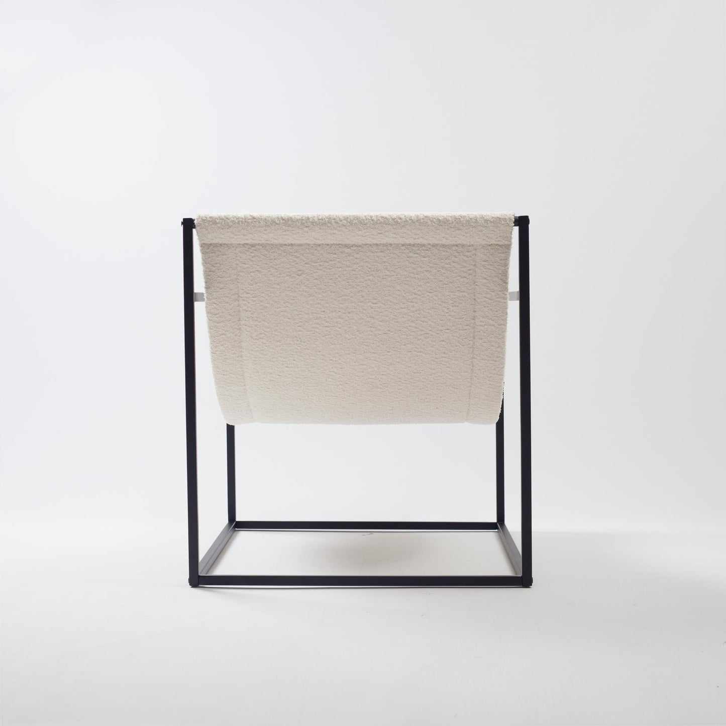 Bernie Chair Metal Seat - White