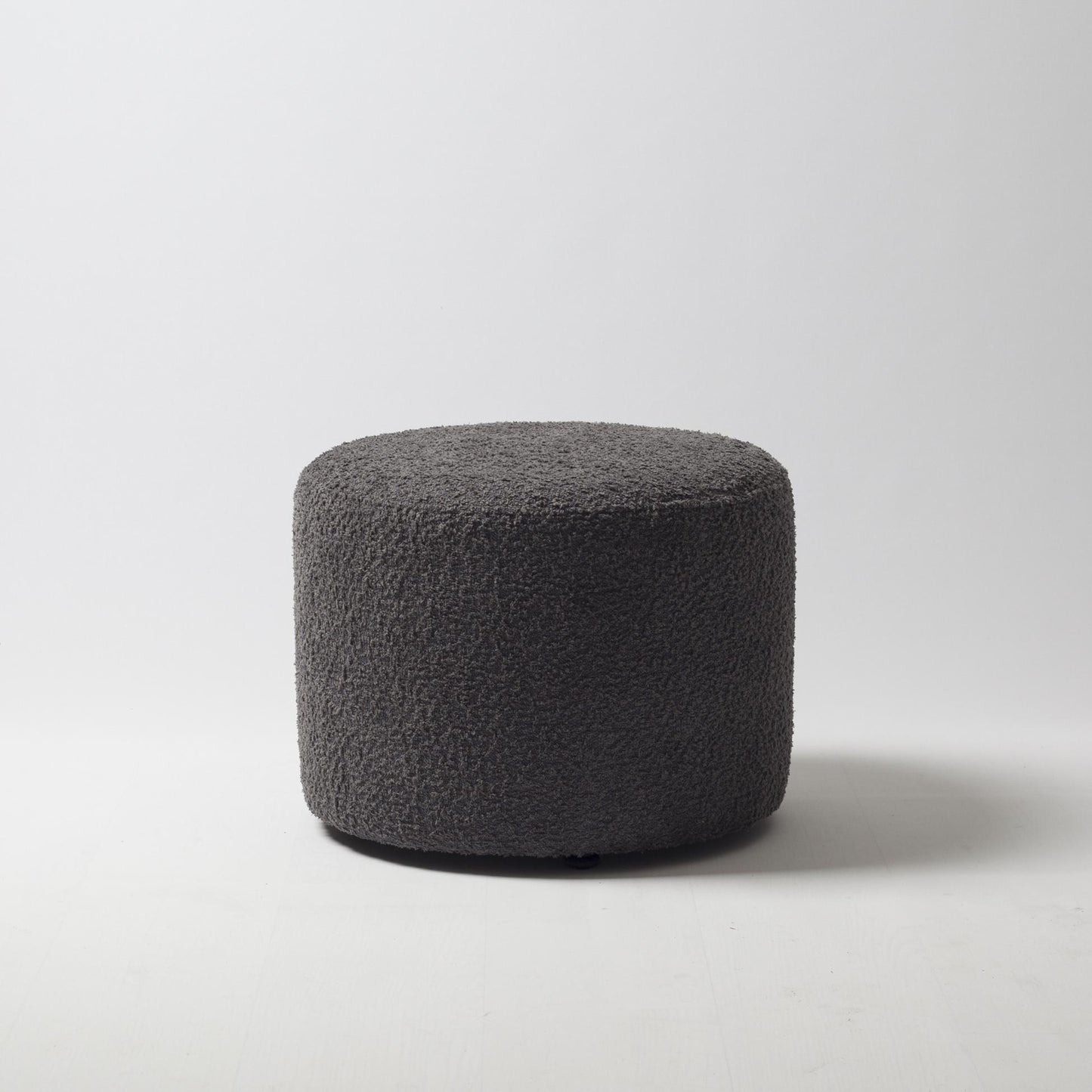 Deco Pouf - Round Pouf - Anthracite (Cover Only)