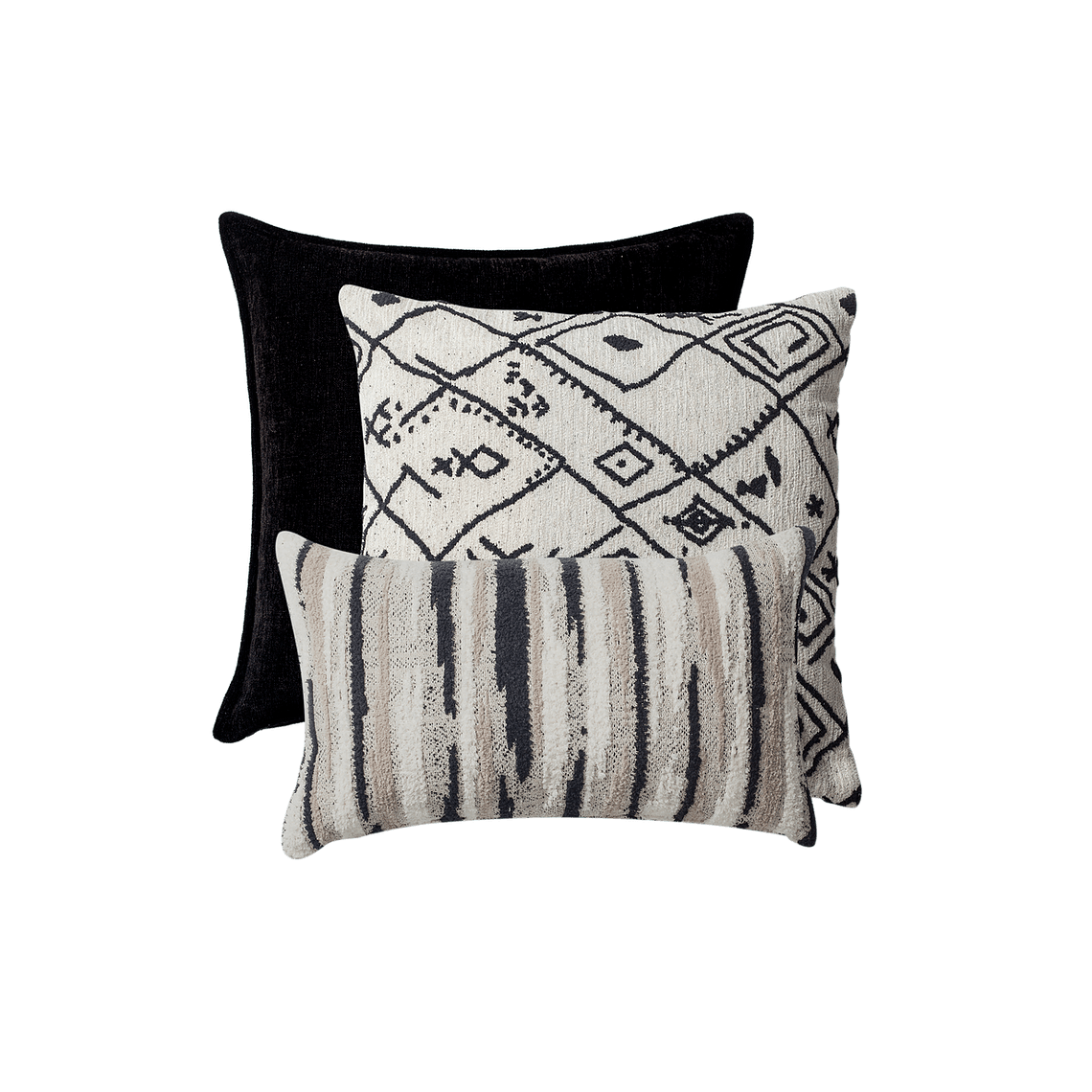 Mykonos - Decorative Pillow - 3-Piece Combo Set (Cover Only)