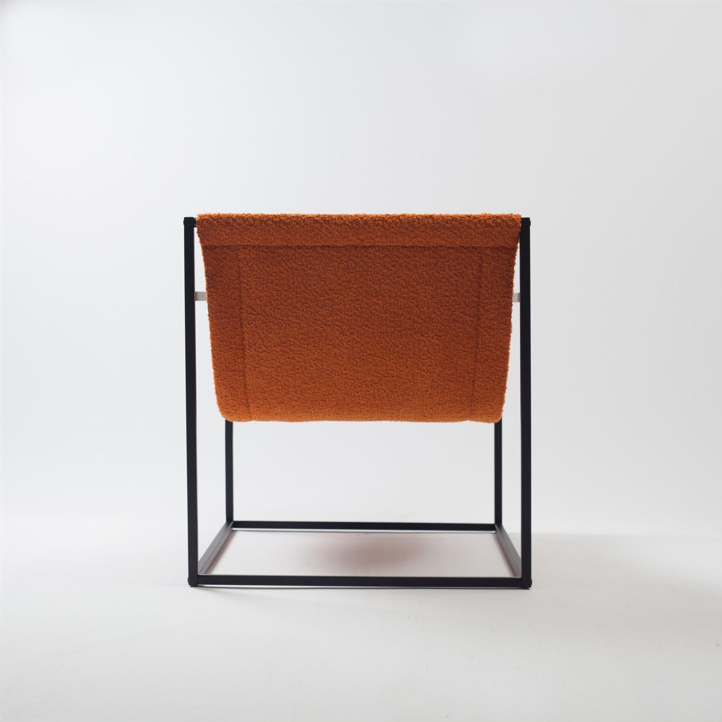 Bernie Chair Metal Seat - Orange