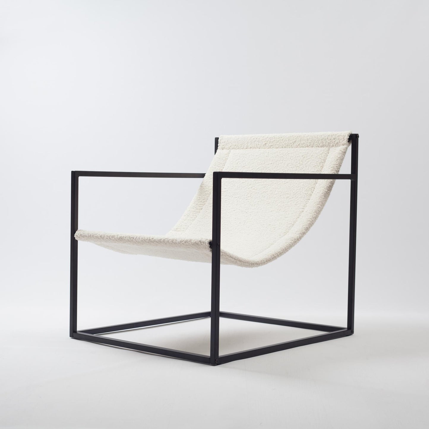 Bernie Chair Metal Seat - White