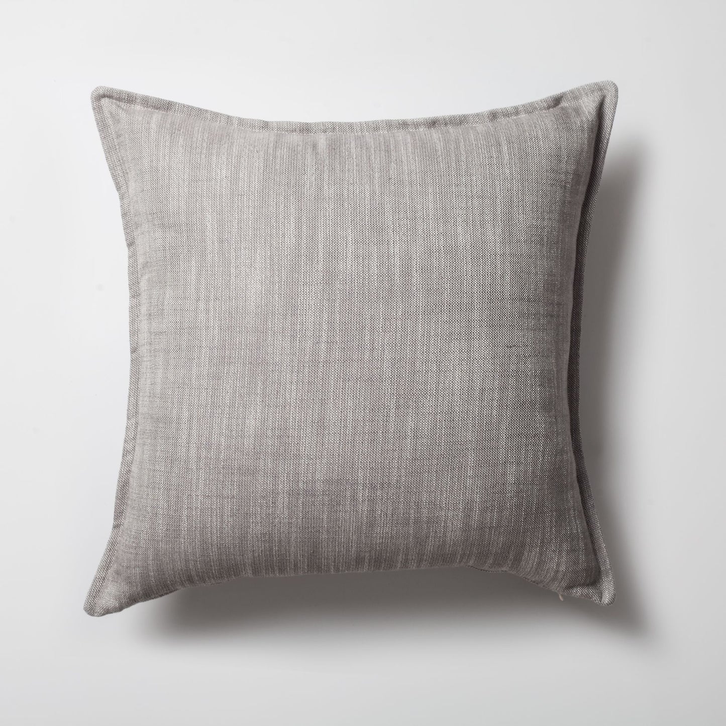 StripeOnStripe - Decorative Pillow - Set of 3 - Grey & Linen