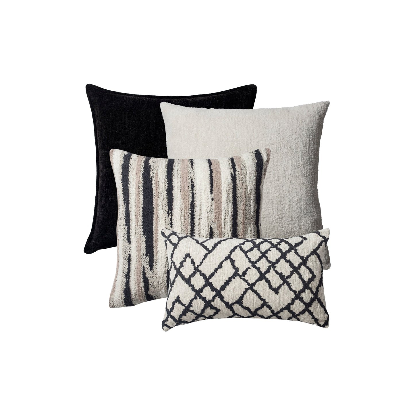 Meis - Decorative Pillow - 4-Piece Combo Set (Cover Only)