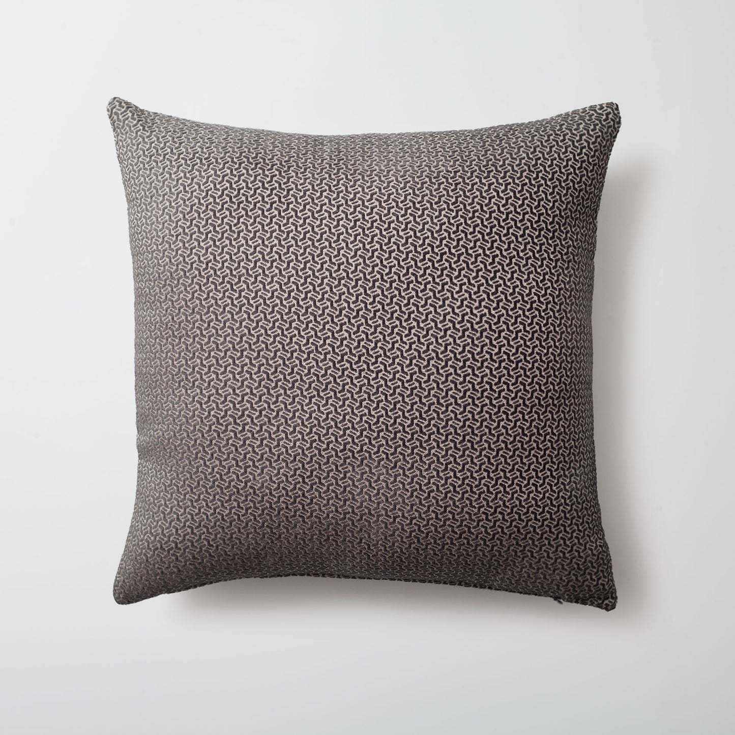 Arte - Geometric Patterned 20x20 Inch Cushion - Anthracite (Cover Only)