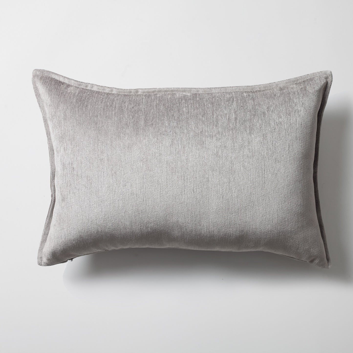 Eliza - Gray Viscose Natural Cushion 16x24 Inch - Gray (Cover Only)
