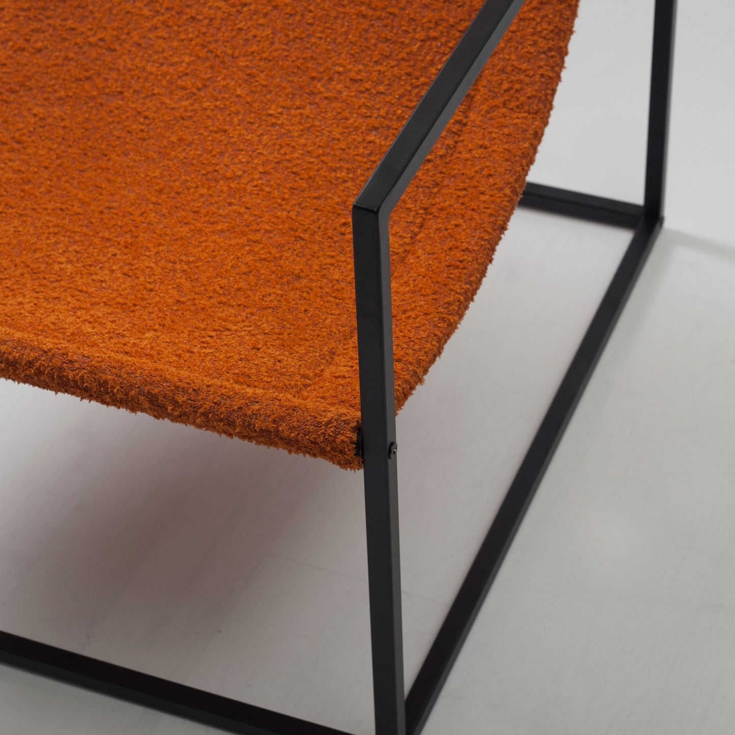 Bernie Chair Metal Seat - Orange