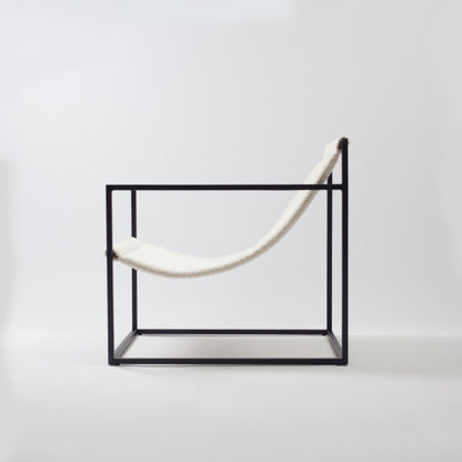 Bernie Chair Metal Seat - White