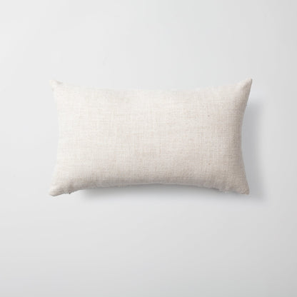Quba - Ethnic Patterned Linen Pillow 12x20 Inch (Cover Only)