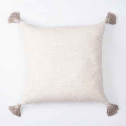 Quba - Ethnic Patterned Linen Pillow 20x20 Inch (Cover Only)