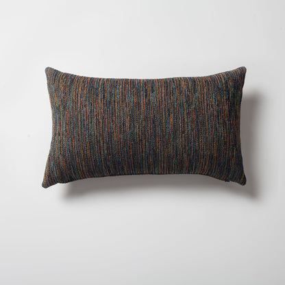 Bamboo - Gradient Multicolored Cushion 12x20 Inch - Blue (Cover Only)