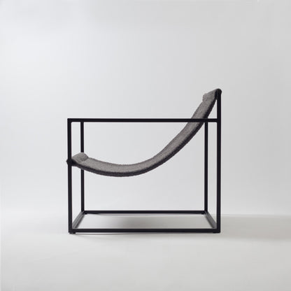 Bernie Chair Metal Seat - Anthracite