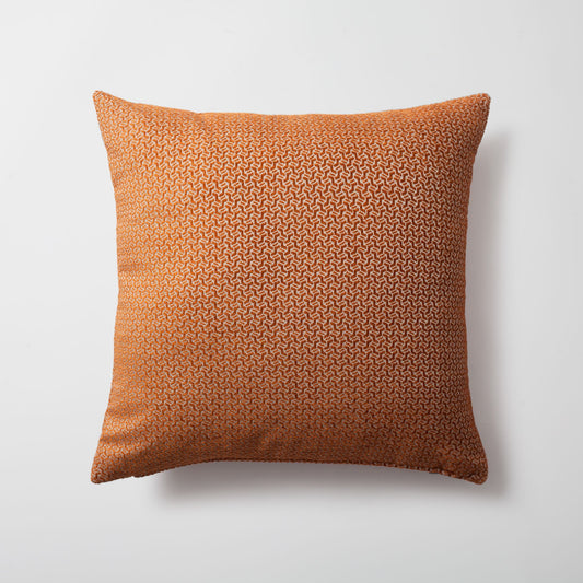Arte & Sense - Decorative Pillow - 3-piece Orange Mink Combo Set (Cover Only)
