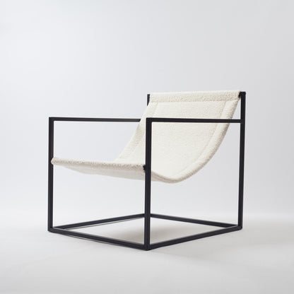 Bernie Chair Metal Seat - White