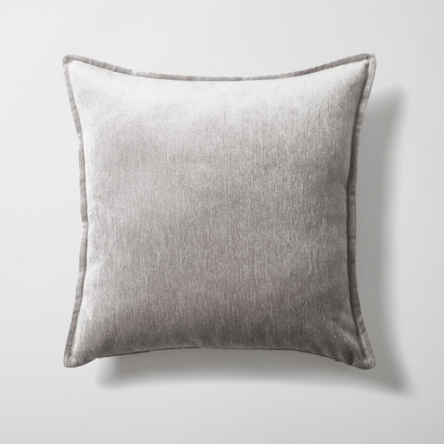 Eliza - Gray Viscose Natural Cushion 20x20 Inch - Gray (Cover Only)
