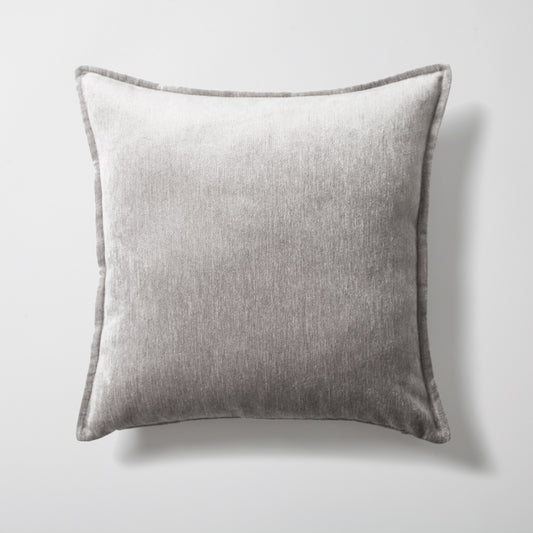 Eliza - Gray Viscose Natural Cushion 20x20 Inch - Gray (Cover Only)