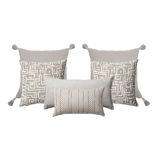 Gilda & Cozy & Loom & Sense - 6-Piece Combo Linen Set (Cover Only)