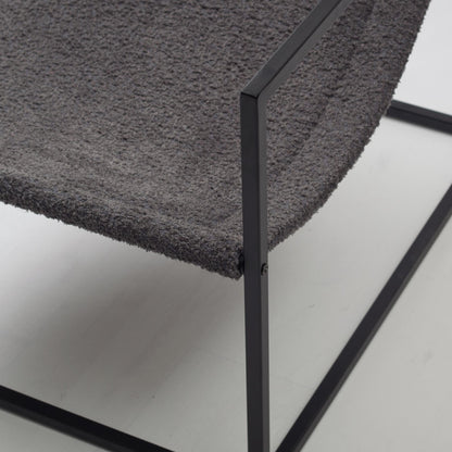 Bernie Chair Metal Seat - Anthracite