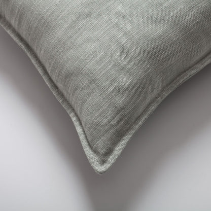 Porto - Linen Square Pillow 20x20 Inch - Mint Green (Cover Only)