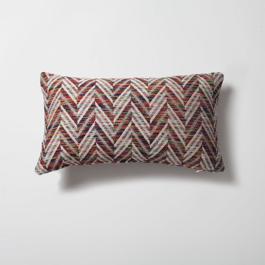 Biblos - Gradient Herringbone Cushion 12x20 Inch (Cover Only)
