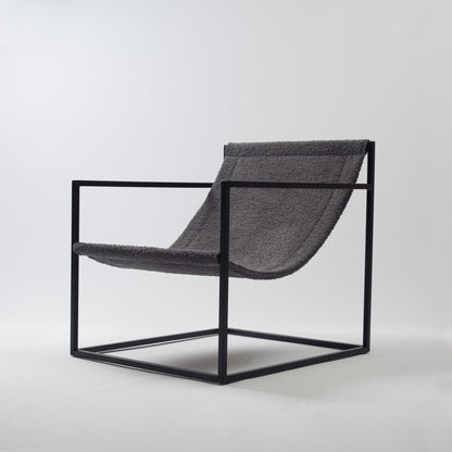 Bernie Chair Metal Seat - Anthracite