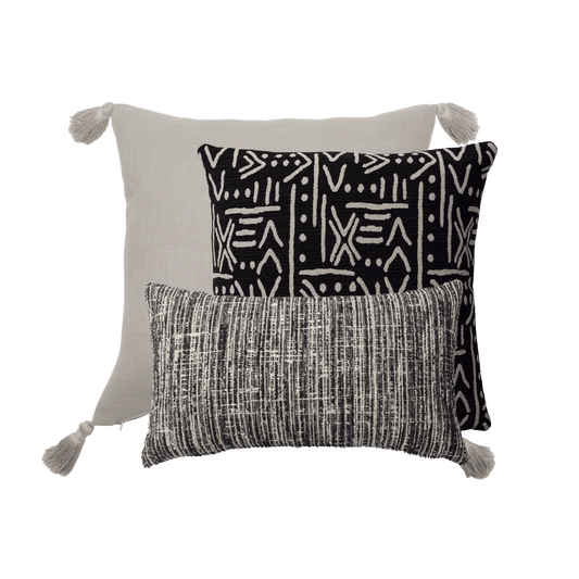Icon - Decorative Pillow - 3-Piece Combo Set (Cover Only)