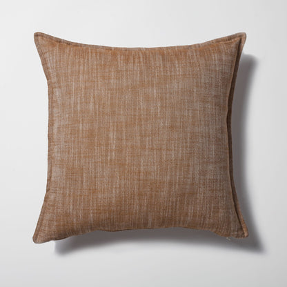 StripeOnStripe  - Decorative Pillow - Set of 3 - Mustard & Linen