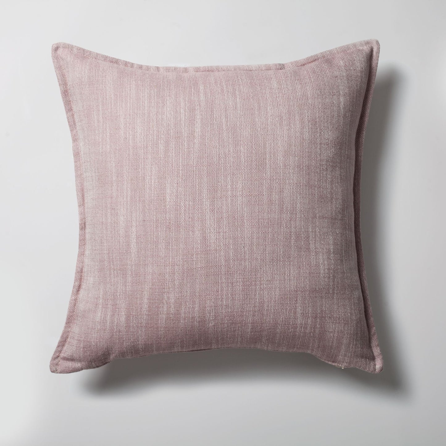 Porto - Linen Square Pillow 20x20 Inch - Pink (Cover Only)