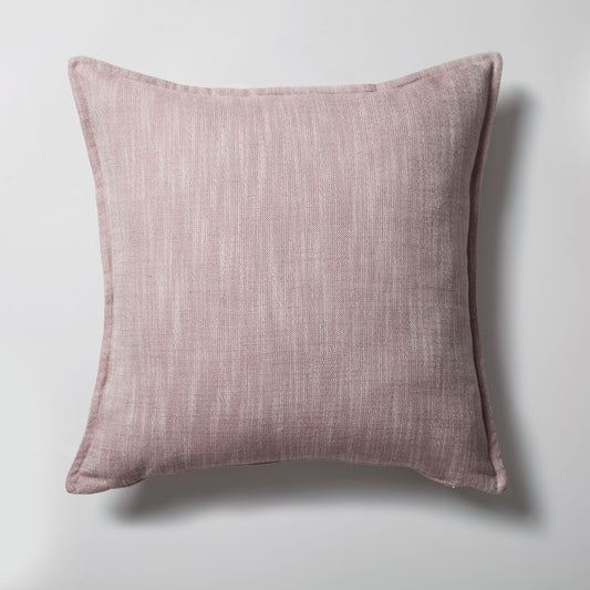 Porto - Linen Square Pillow 20x20 Inch - Pink (Cover Only)