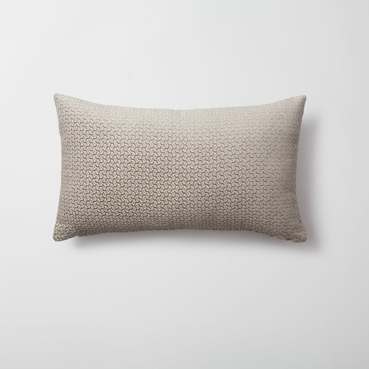 Arte - Geometric Patterned 12x20 Inch Cushion - Mink (Cover Only)