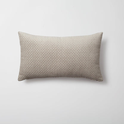 Arte - Geometric Patterned 12x20 Inch Cushion - Mink (Cover Only)